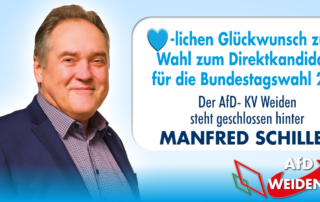 AfD Kandidat Manfred Schiller Bundestag