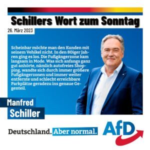 Manfred Schiller, Niedergang des Einzelhandels