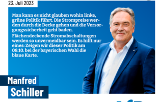 Manfred Schiller AfD Weiden - Energiepolitik