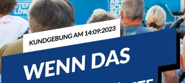 AfD Weiden Kundgebung mit: Roland Magerl, Stefan Löw, Manfred Schiller, Katrin Ebner-Steiner und Gerald Grosz.