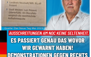 Manfred Schiller AfD - Auschschreitungen am NOC