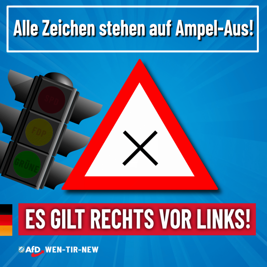 AfD Weiden - Alle Zeichen stehen auf Ampel-Aus!