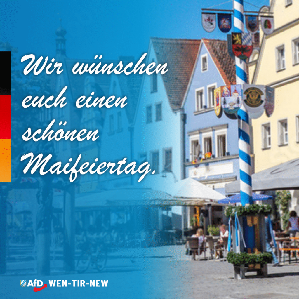 AfD Weiden - Tag der Arbeit - Maifeiertag