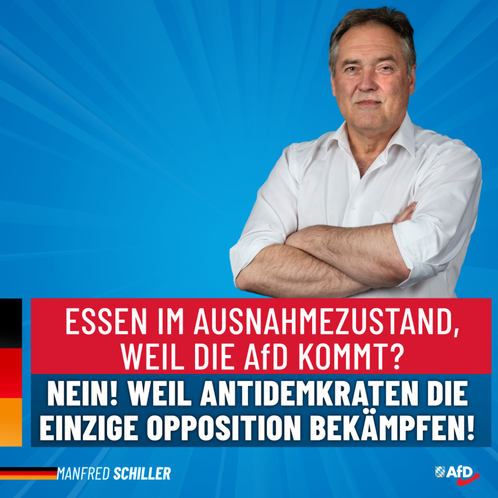Manfred Schiller AfD - Essen im Ausnahmezustand