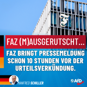 Manfred Schiller AfD - FAZ mausgerutscht