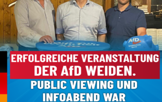 AfD Weiden Infoabend + Public Viewing mit Wolfgang Wiehle - Manfred Schiller -Stefan Löw 19.06.2024_2