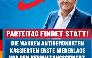 Manfred Schiller - AfD Parteitag findet statt