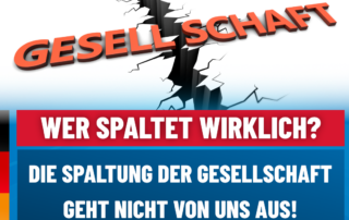 Manfred Schiller - Spaltung der Gesellschaft