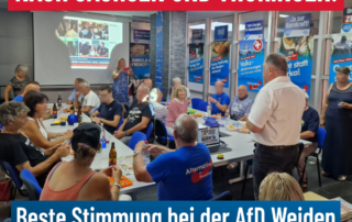 AfD Weiden - Glückwunsch Sachsen und Thüringen