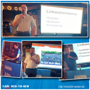 AfD Weiden - Infoabend Linksextremismus - 03.09.2024