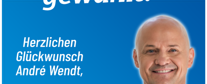 AfD Weiden - Herzlichen Glückwunsch André Wendt - Vizepräsident Sachsen