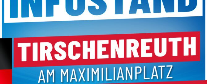 AfD Infostand Tirschenreuth 11.10.2024