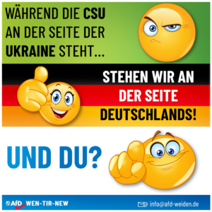 AfD Weiden - Wir stehen an der Seite Deutschlands