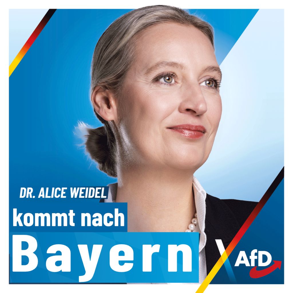 AfD - Alice Weidel kommt nach Bayern