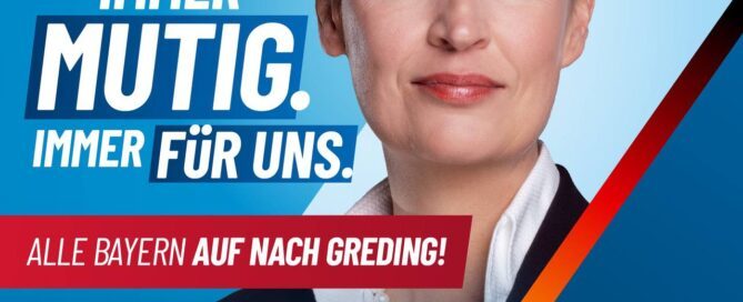 Alice Weidel Bayern - Greding