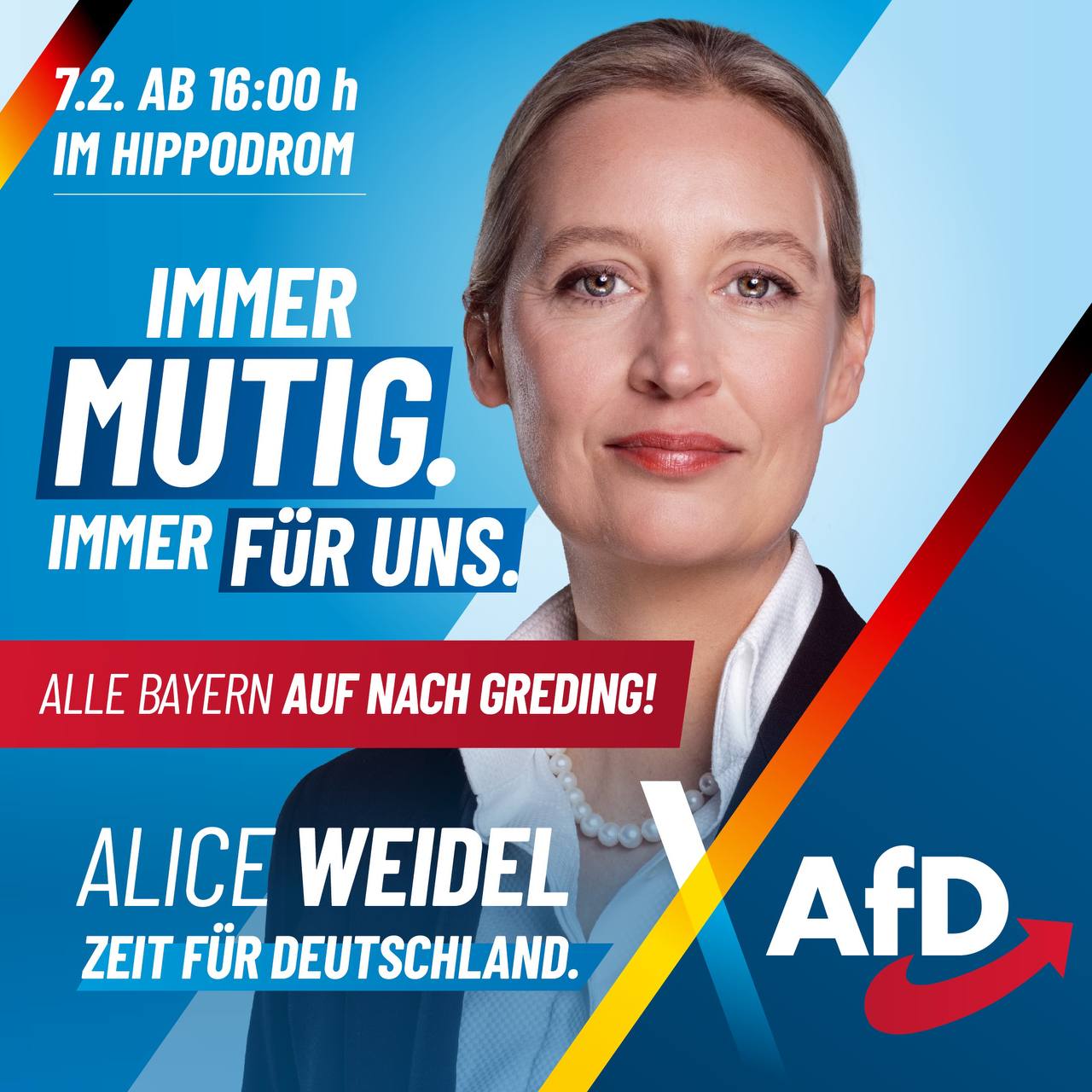 Alice Weidel Bayern - Greding