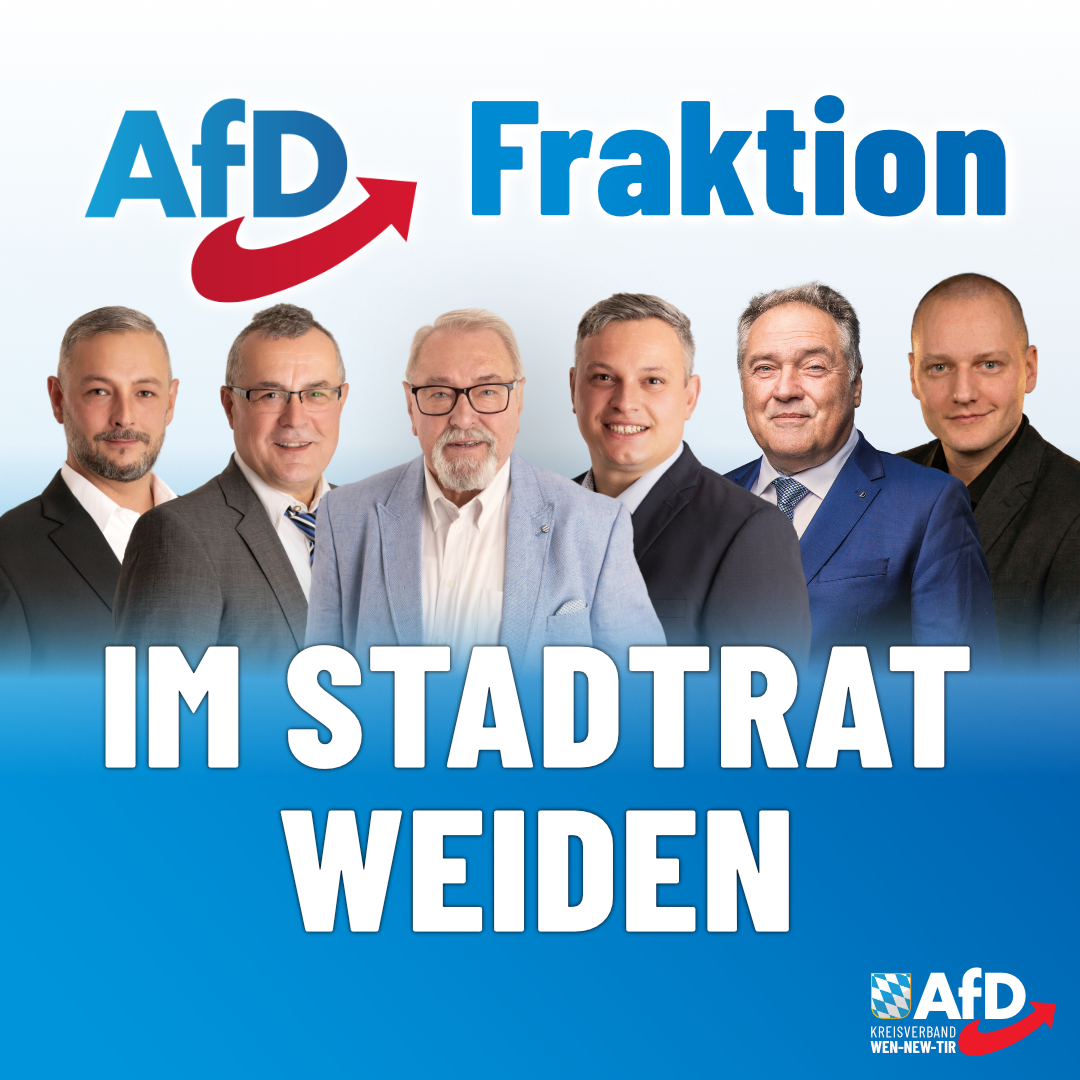 Stadträte AfD Weiden