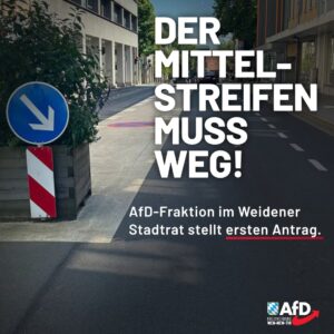 Erster Antrag der AfD Stadtratsfraktion Weiden